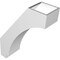 Ekena Millwork 6-in. W x 18-in. D x 24-in. H Imperial Architectural Grade PVC Knee Brace BRCP06X18X24IMP - alternate 5